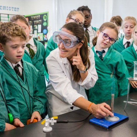 News » Crescent Donates Science Goggles To St Cross